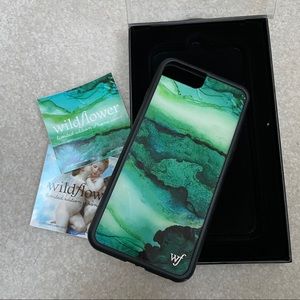 Wildflower Emerald Stone IPhone 6+/7+/8+ Case